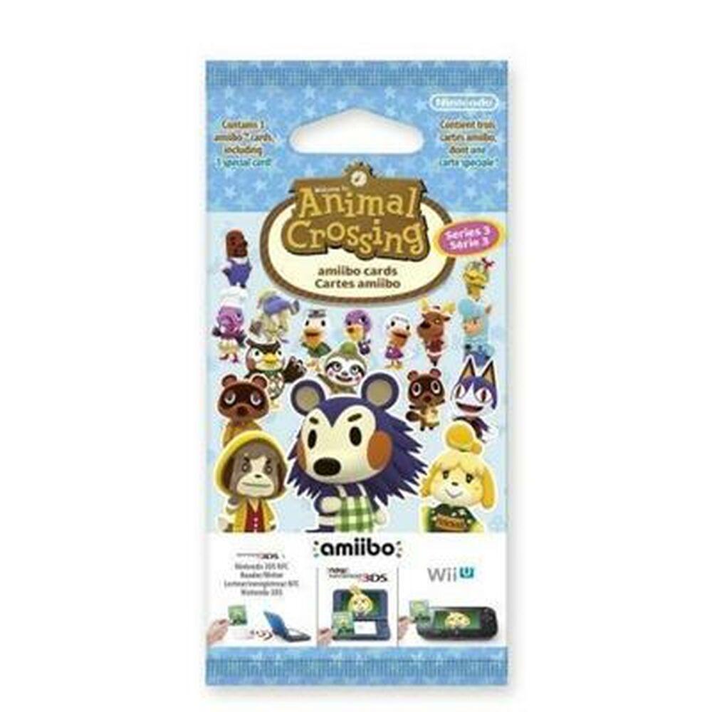 Interaktivt legetøj Nintendo Animal Crossing amiibo Cards Triple Pack - Series 3 Pack 3 Dele