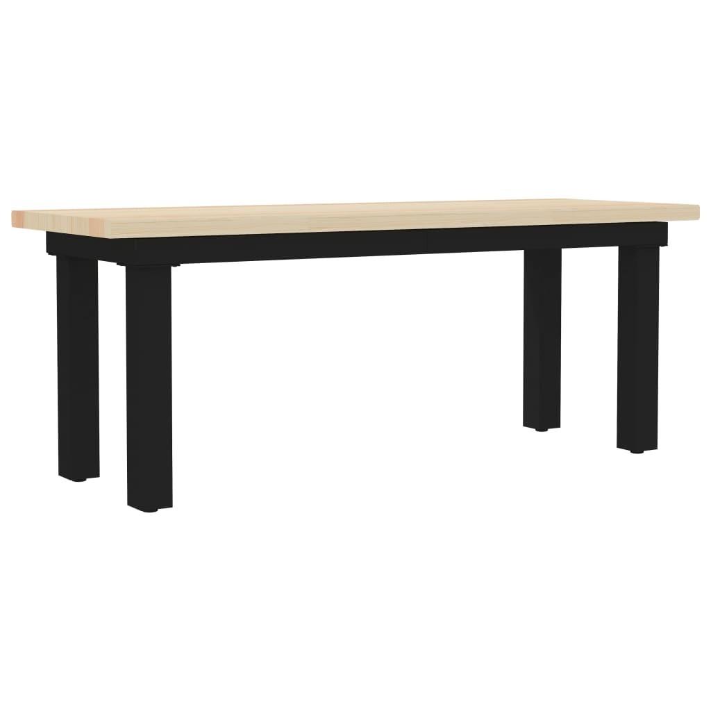 Bænk 115 x 40 x 45 cm fyrretræ