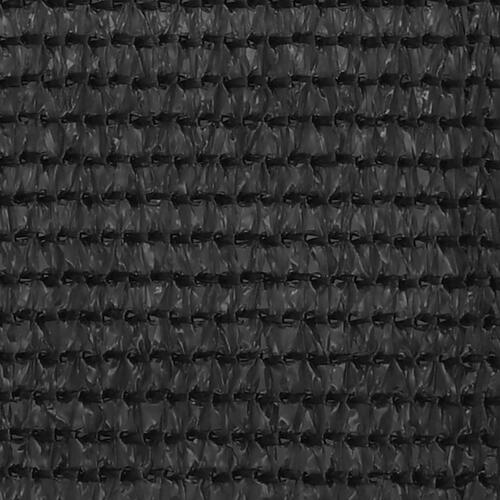 Altanafskærmning 120x500 cm HDPE antracitgrå