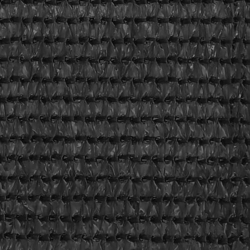 Altanafskærmning 120x600 cm HDPE antracitgrå