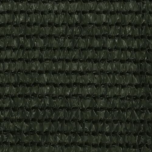 Altanafskærmning 75x300 cm HDPE mørkegrøn