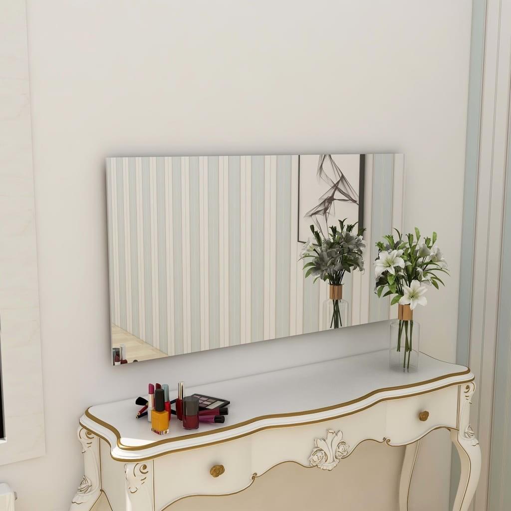 Spejl uden ramme 140x60 cm glas