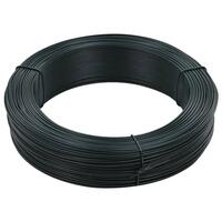 Hegnsbindetråd 250 m 1,4/2 mm stål sortgrøn