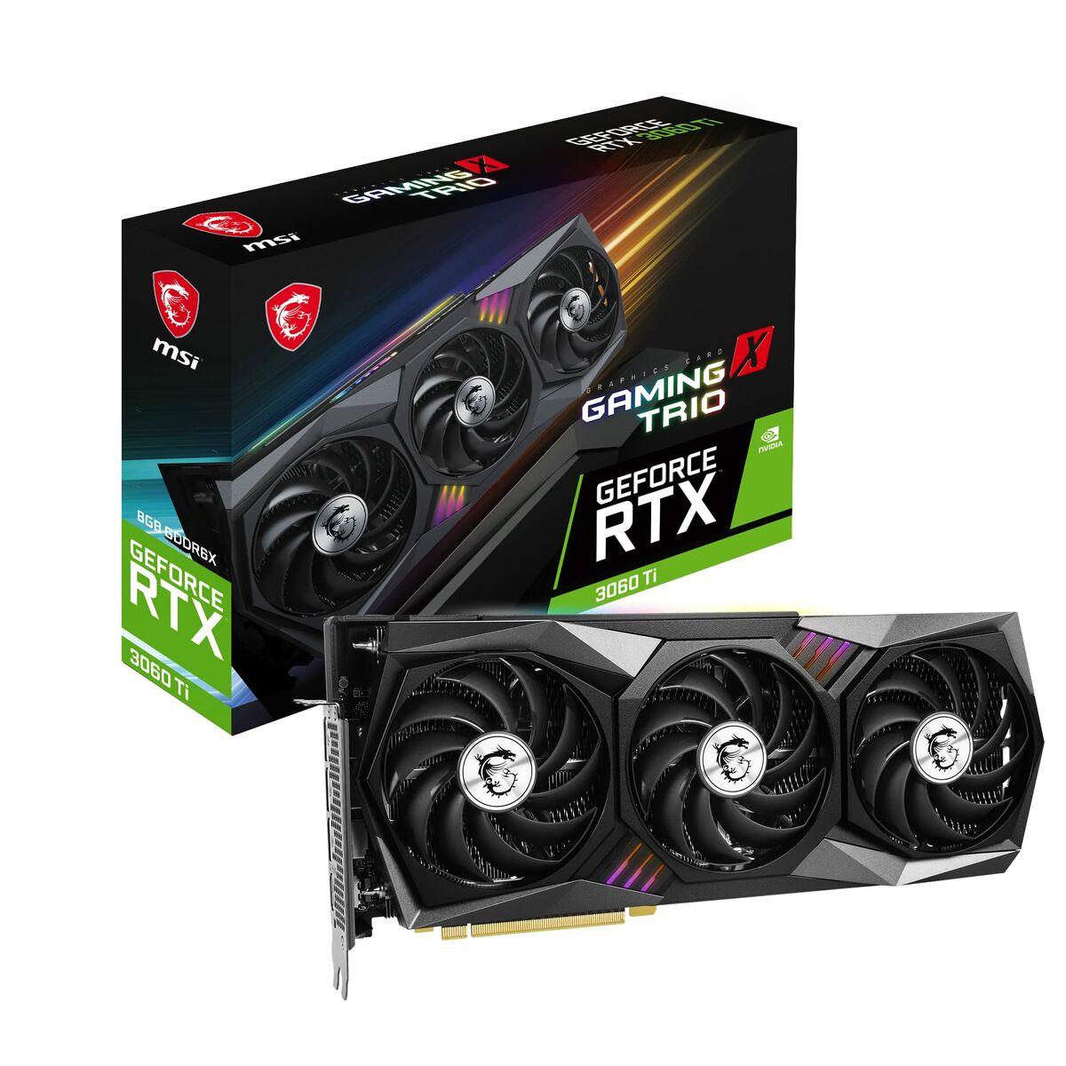 Grafikkort MSI GeForce RTX 3060 Ti Gaming X TRIO 8GD6X