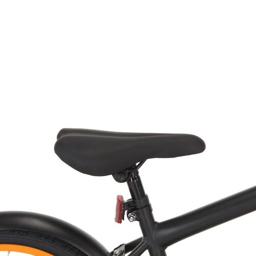 Børnecykel med frontlad 20 tommer sort og orange