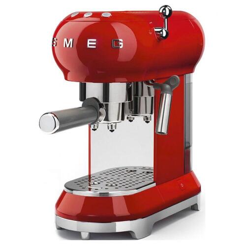 Express kaffemaskine Smeg ECF01RDEU Rød