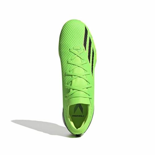 Indendørs fodboldstøvler til voksne Adidas X SPEEDPORTAL.3 Grøn Limegrøn Unisex 42
