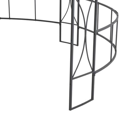 Pavillon 300x290 cm rund hvid