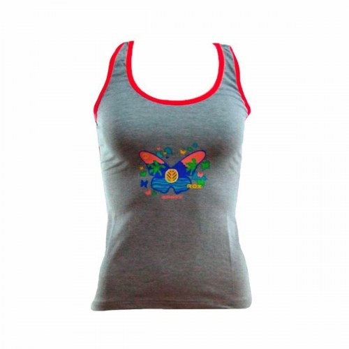 Tank top kvinder Rox Butterfly Mørkegrå - M
