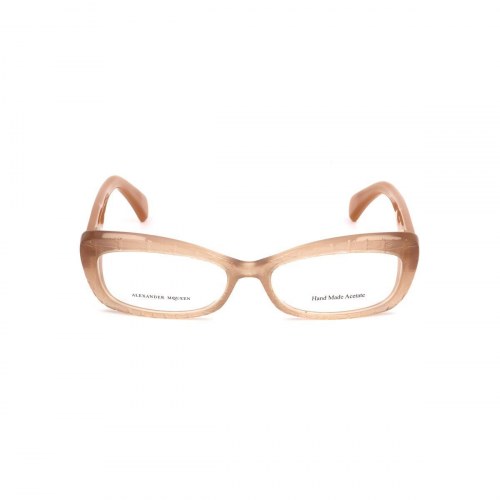 Alexander McQueen AMQ4203K6Z brillestel - Ø 52 mm, beige