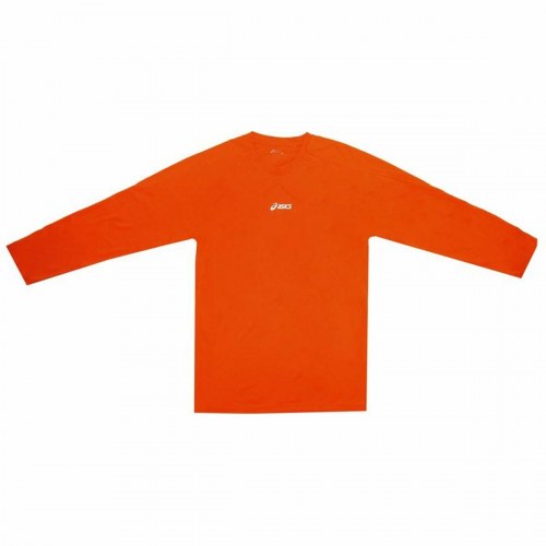 Asics langærmet løbe-T-shirt til mænd - Hermes Orange, S
