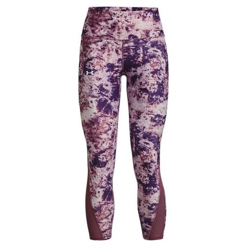 Under Armour HeatGear W træningsleggings til kvinder - Violet/Blå (S)