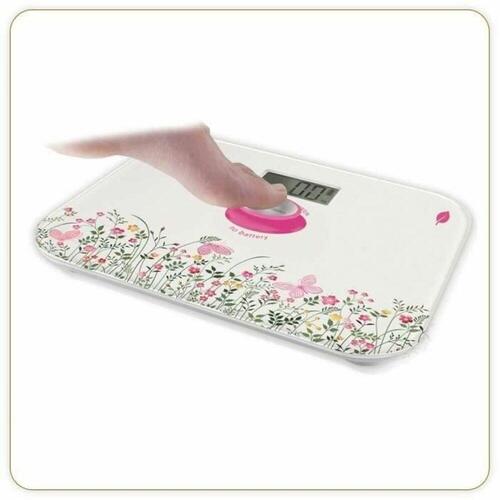 Digital badevægt Little Balance Kinetic Classic Floral Multifarvet Hærdet glas 180 kg
