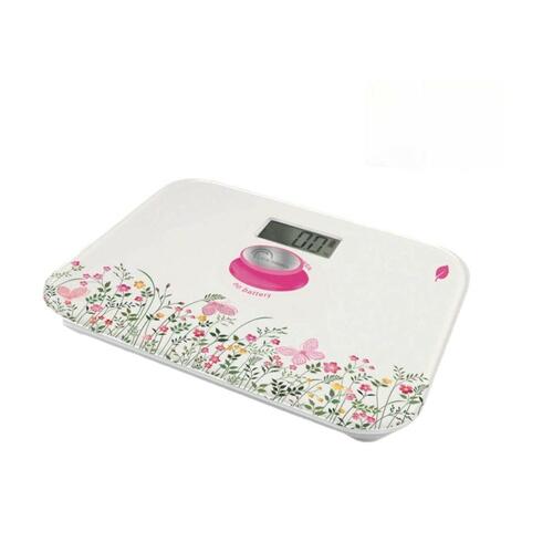 Digital badevægt Little Balance Kinetic Classic Floral Multifarvet Hærdet glas 180 kg
