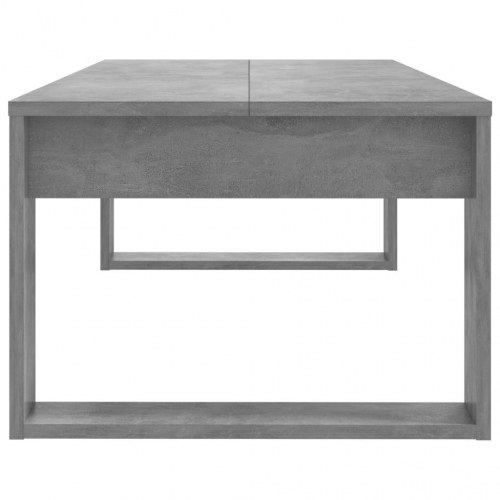 Sofabord 110x50x35 cm spånplade betongrå