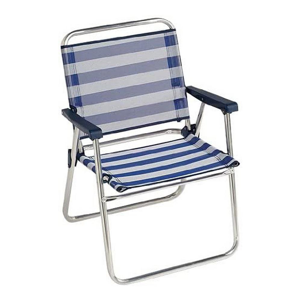 Alco strandstol i aluminium, fastgjort - 57 × 78 × 57 cm