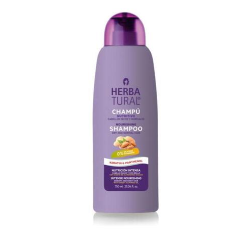 Nærende shampoo Herbatural Panthenol Keratin (750 ml)