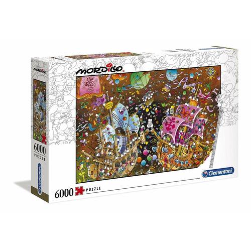 Puslespil Clementoni Mordillo The Kiss (6000 Dele)