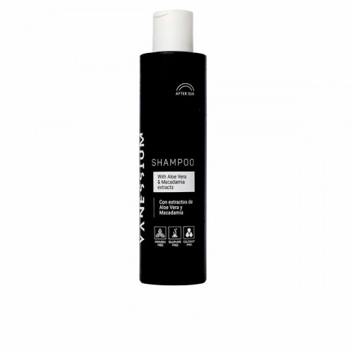 Vanessium After Sun fugtgivende shampoo med Aloe Vera & Macadamia - 200 ml