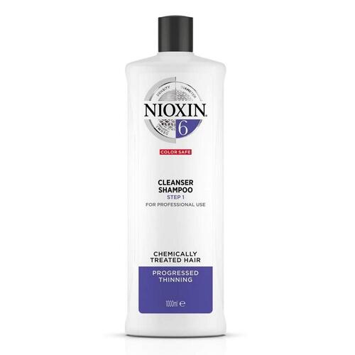 Dybderensende Shampoo Nioxin System 6 (1 L)
