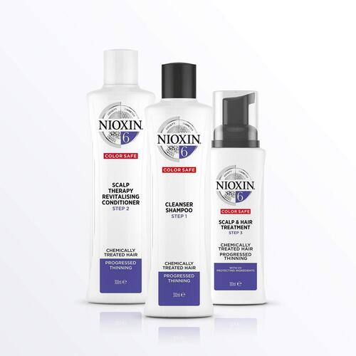 Dybderensende Shampoo Nioxin System 6 (1 L)