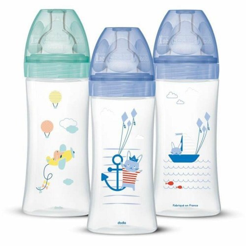 Sutteflasker sæt Dodie - 3 stk. 330 ml (+6 mdr)