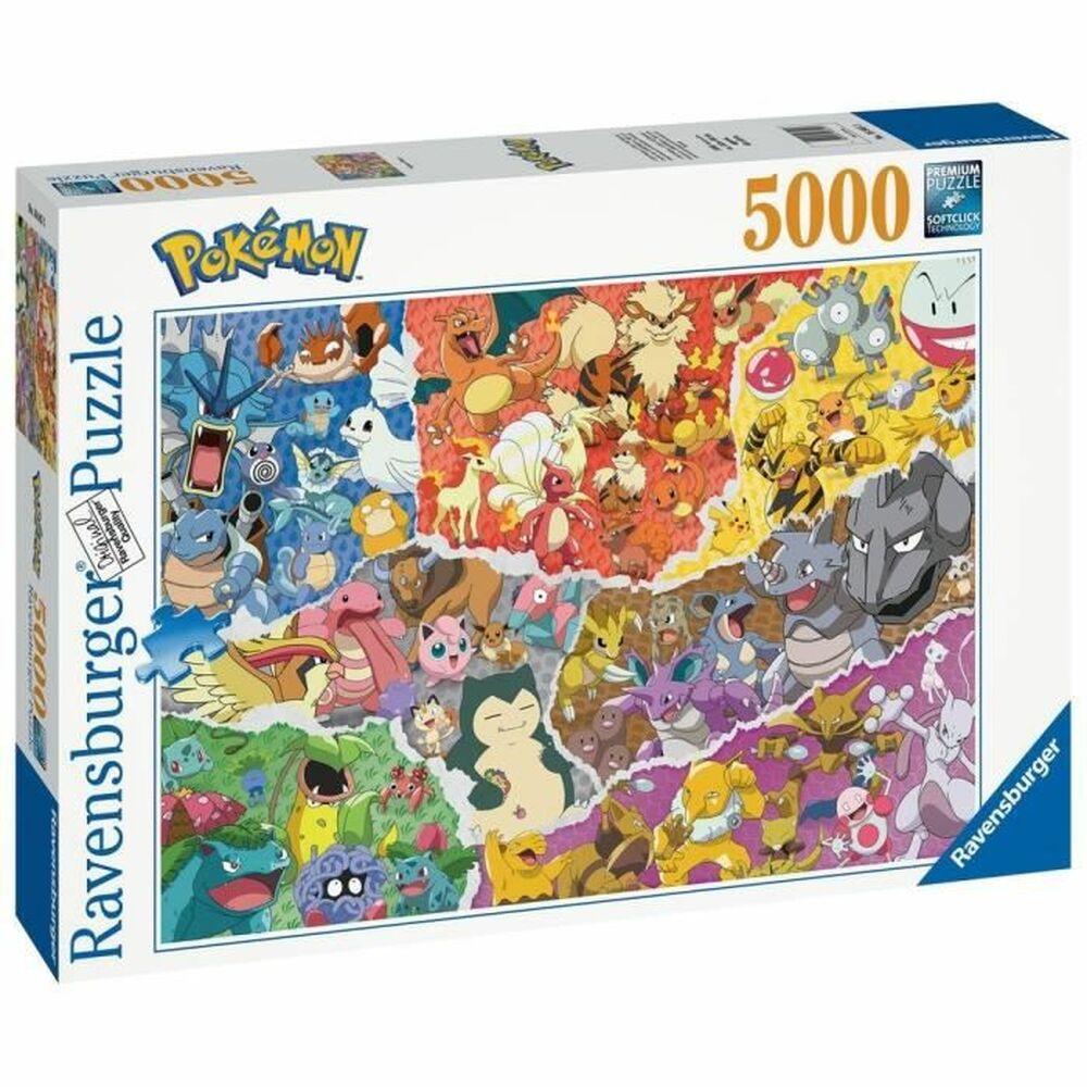 Se Pokemon Puslespil 5000 Brikker - Pokémon Allstars hos Boligcenter.dk