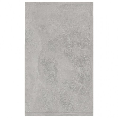 Tv-bord 120x30x50 cm konstrueret træ betongrå