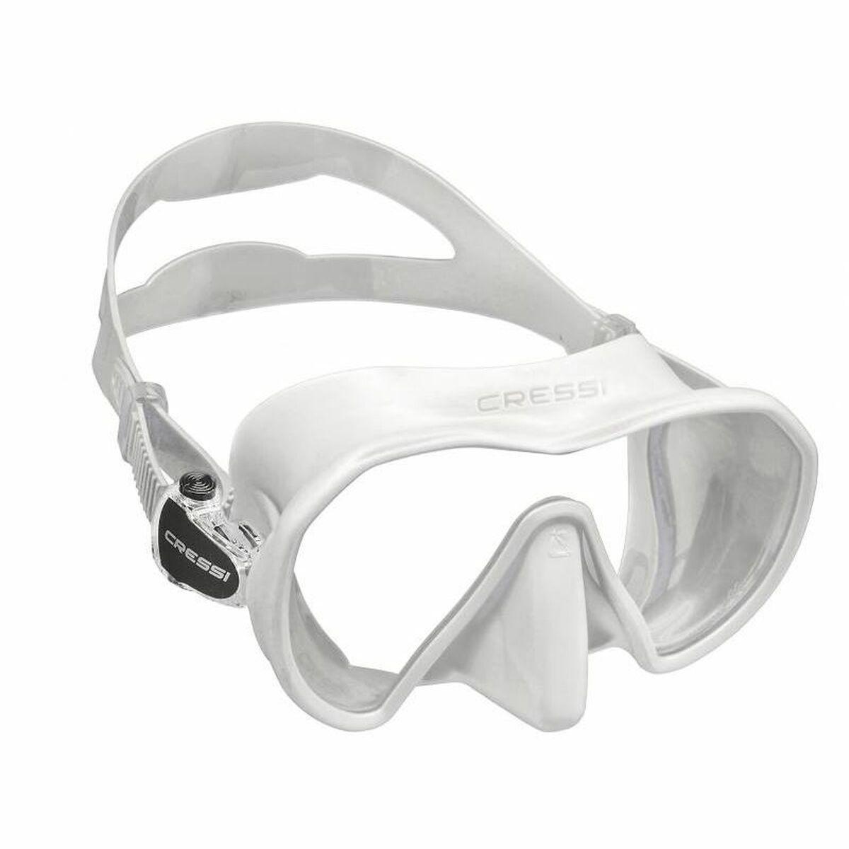 Dykkerbriller Cressi-Sub Z1 Hvid Multifarvet
