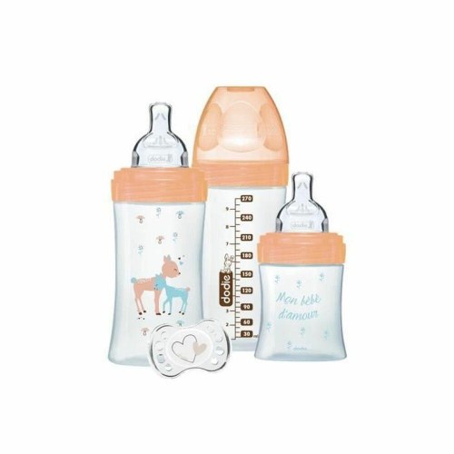 Dodie Sensation - sæt med babyflasker, 3 stk (150 ml + 270 ml) inkl. sut