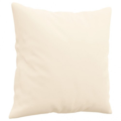 Pyntepuder 2 stk. 40x40 cm velour brun