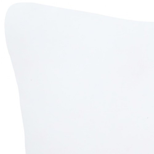 Inderpuder 4 stk. 40x40 cm hvid