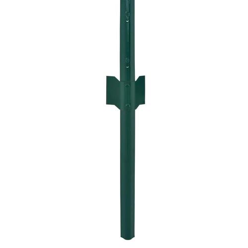 Trådhegn med stolper 25 x 2 m stål grøn