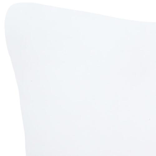 Inderpuder 4 stk. 50x50 cm hvid