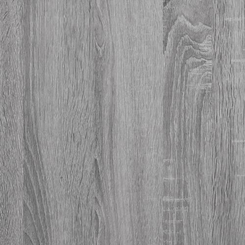 Skænk 60x35x70 cm konstrueret træ grå sonoma-eg