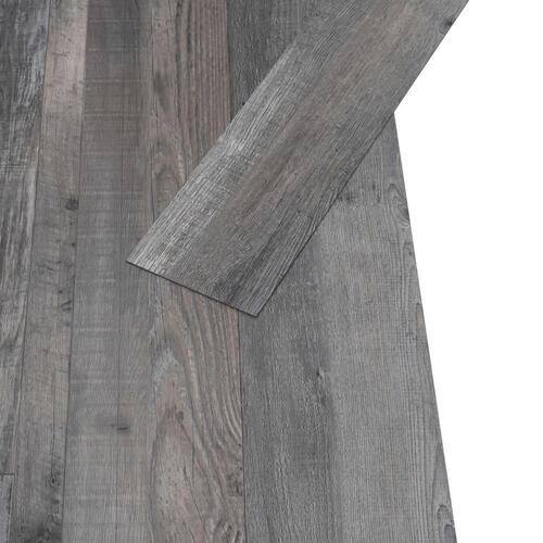Selvklæbende gulvbrædder 5,02 m² 2 mm PVC industrielt træ