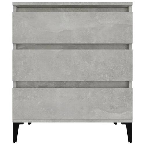 Skænk 60x35x70 cm konstrueret træ betongrå