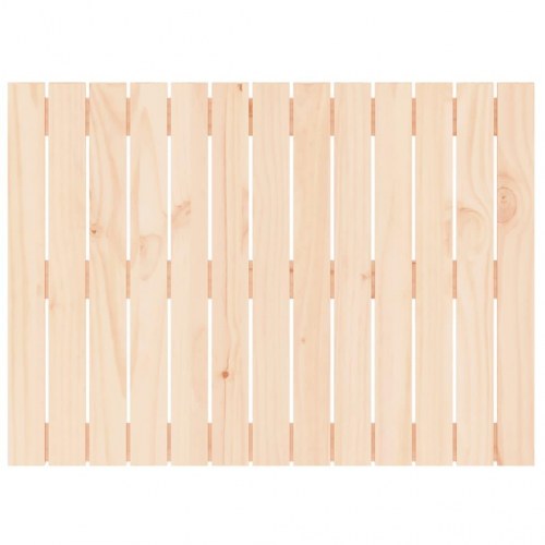 Sengegavl 82,5x3x60 cm massivt fyrretræ
