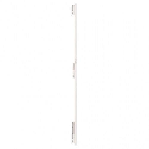 Sengegavl 140 x 3 x 90 cm i massivt fyrretræ - hvid