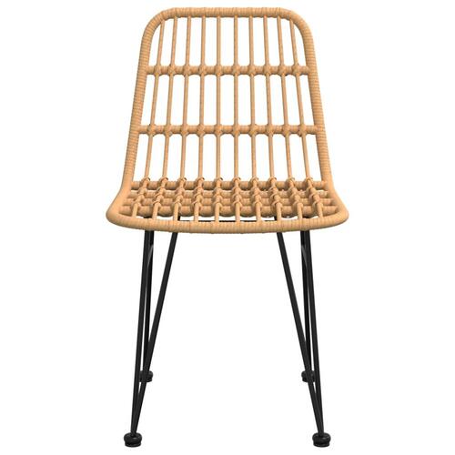 Havestole 2 stk. 48x62x84 cm polyrattan