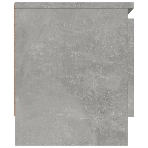 Tv-bord med låge 102×30×36 cm - betongrå