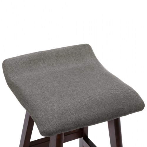 Barstol stof mørkegrå