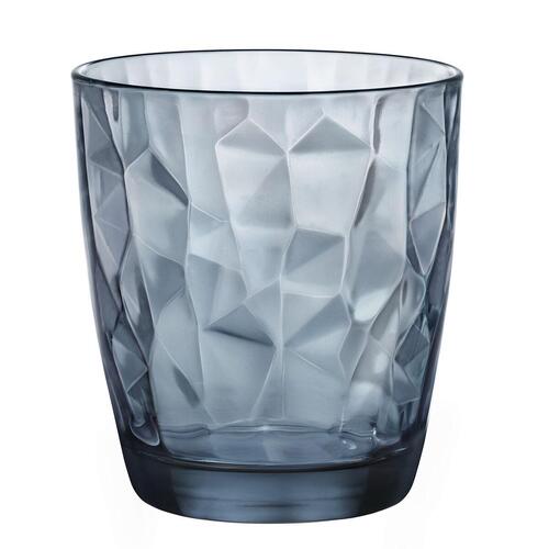 Glas Bormioli Rocco Diamond Blå Glas (390 ml) (6 enheder)