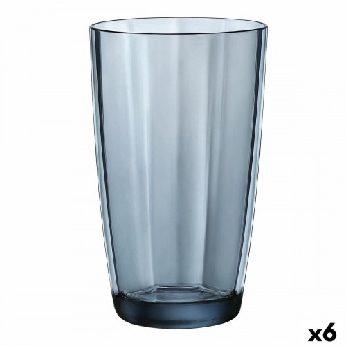 Bormioli Rocco Pulsar drikkeglas blå 470 ml - 6 stk.