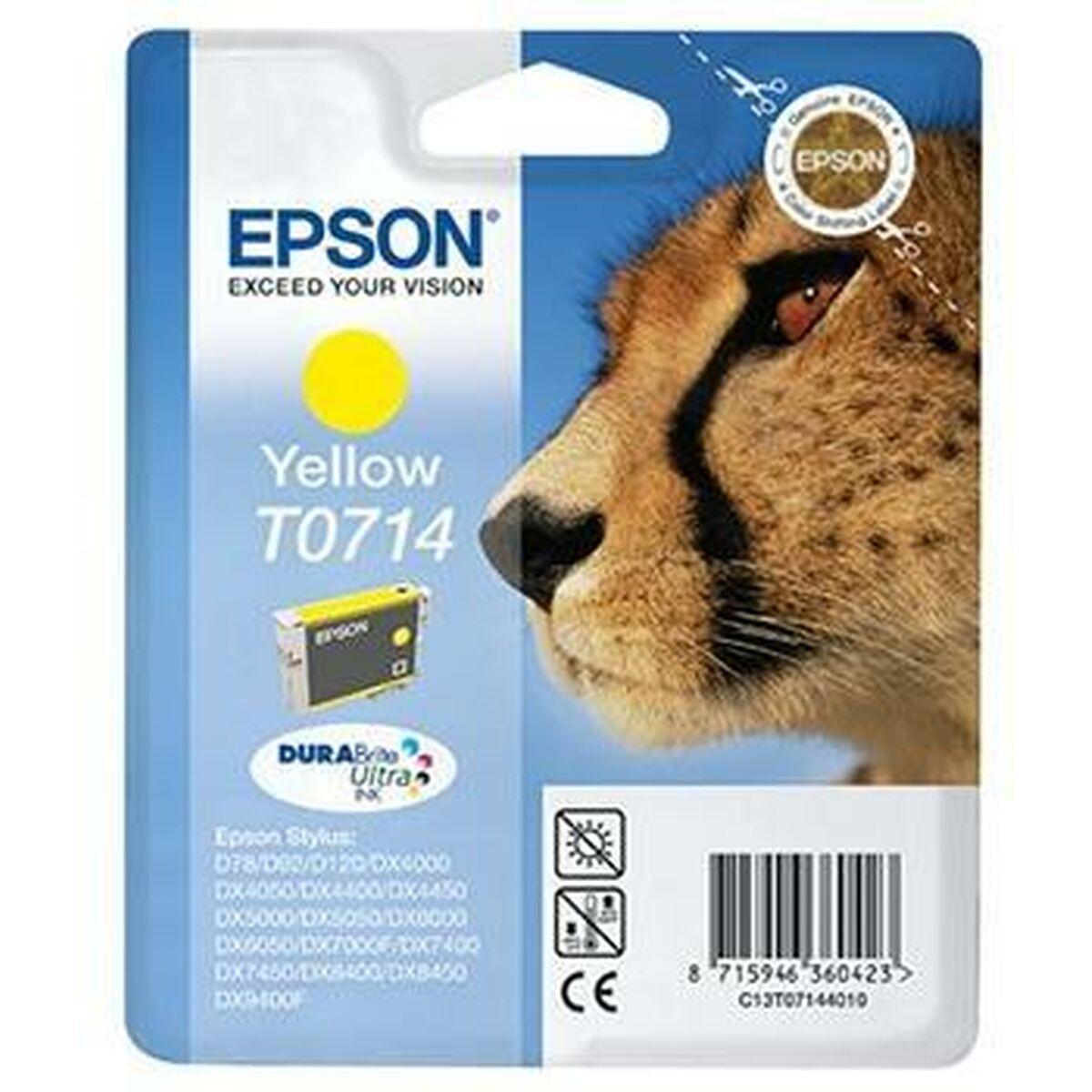Se Epson T0714 / T0894 Y - Kompatibel - Gul 13,5 ml C13T07144021 hos Boligcenter.dk