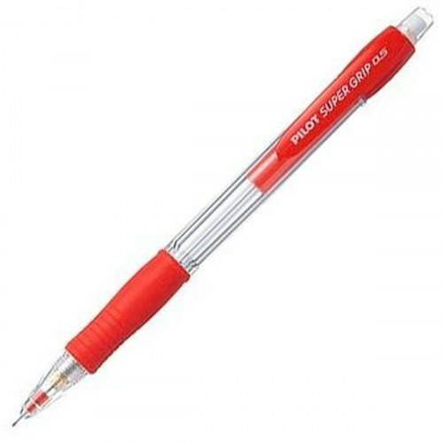Pilot Super Grip stiftholder rød 0,5 mm - 12 stk.