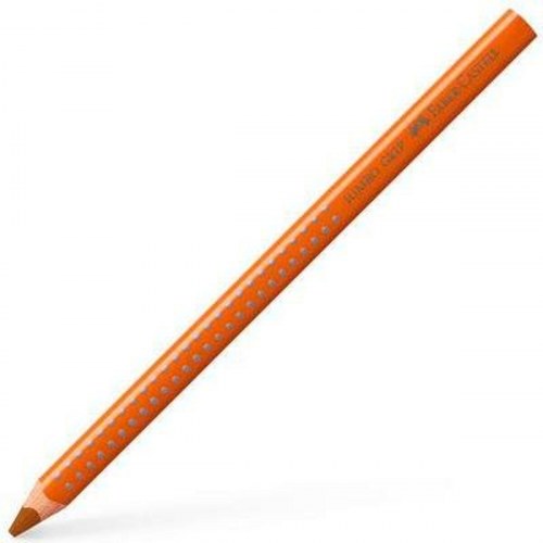 Faber-Castell Jumbo Grip farveblyanter - okker, 12 stk.