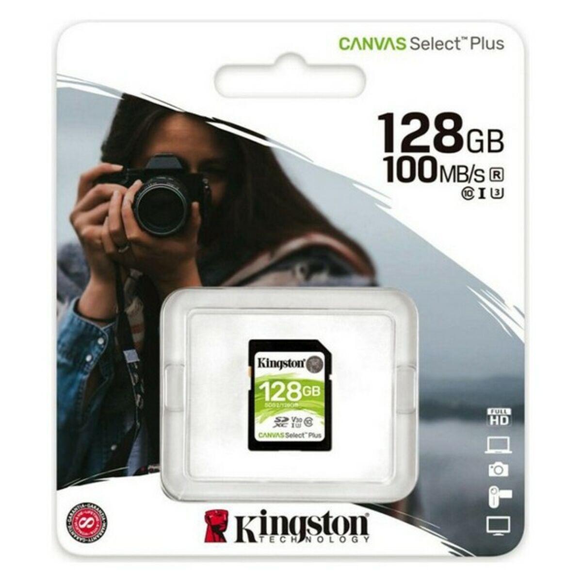 Se SD-hukommelseskort Kingston SDS2 100 MB/s exFAT 128 GB hos Boligcenter.dk