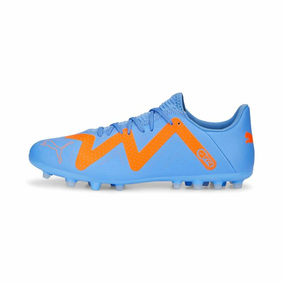 Voksen fodboldstøvler Puma Future Play Mg Glimmer Blå Unisex 42.5