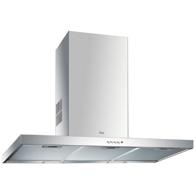 Teka DSJ 950 væghængt emhætte 90 cm - rustfrit stål, 401 m³/h